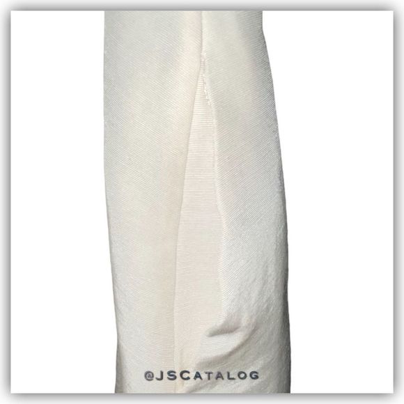 WHBM White with Black Embroidery Scoop Neck Fit & Flare Sleeveless Dress - EUC - - Picture 3 of 9